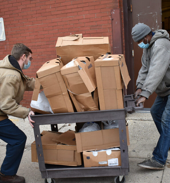 Commercial printing company's involvement with the community