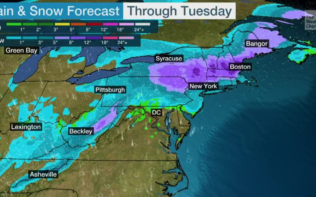 Weather Update: Winter Storm Ezekiel Impacting Post-Thanksgiving Travel in Northeast U.S.